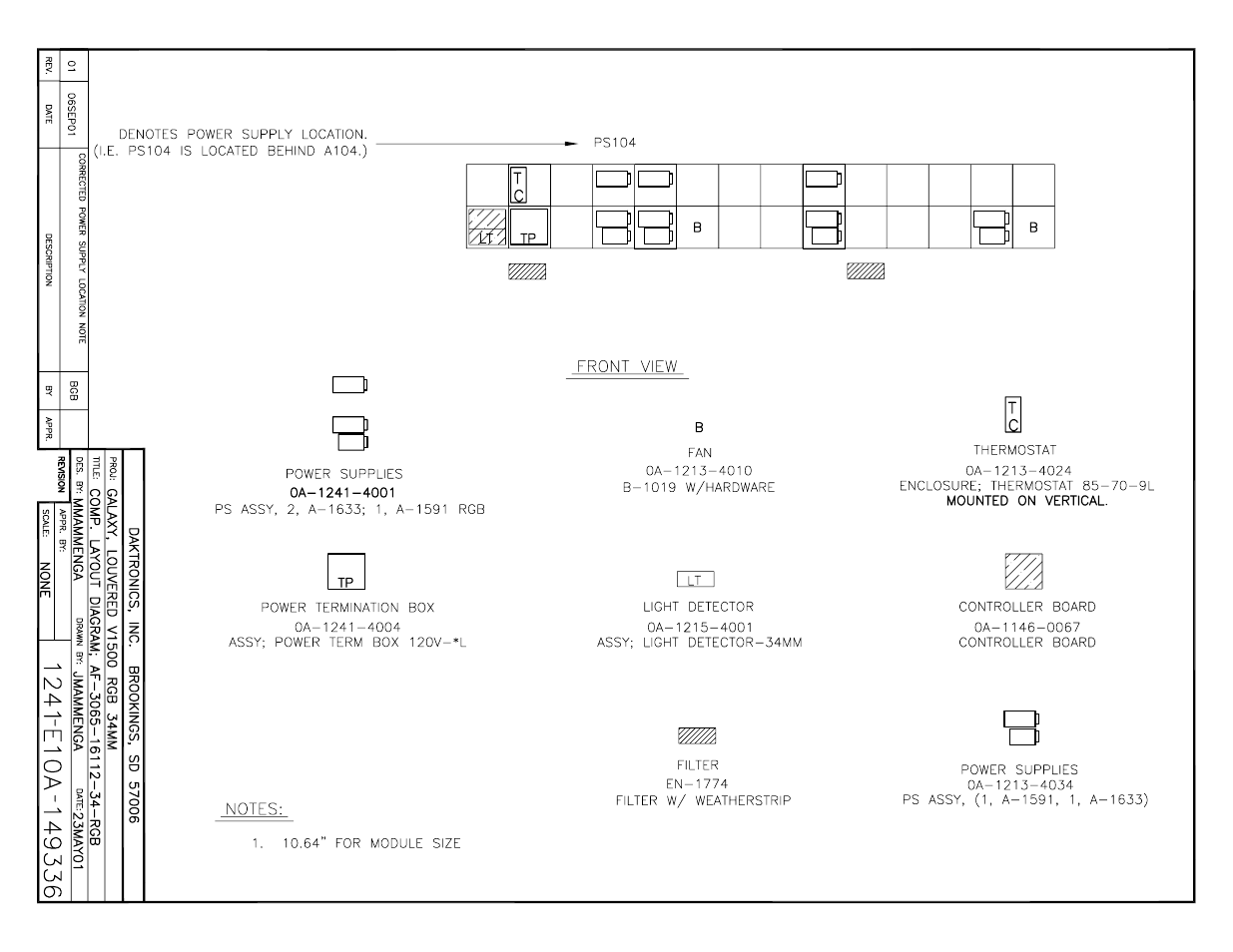 Daktronics AF-3065-34-RGB User Manual | Page 67 / 114