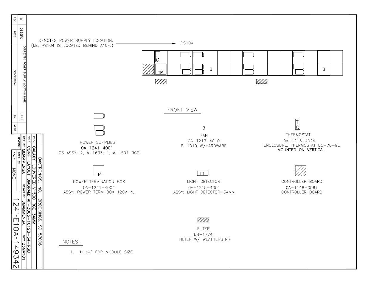 Daktronics AF-3065-34-RGB User Manual | Page 68 / 114