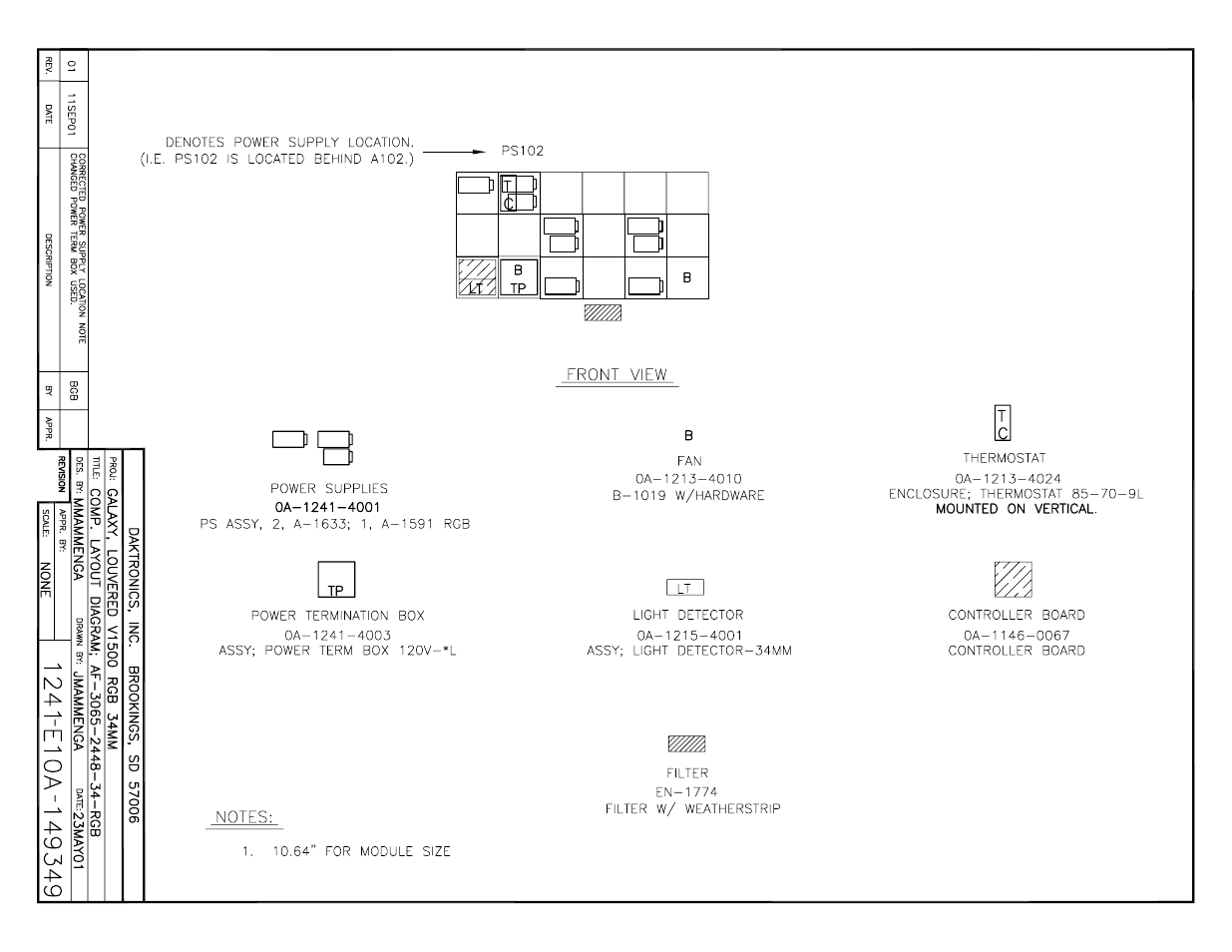 Daktronics AF-3065-34-RGB User Manual | Page 70 / 114