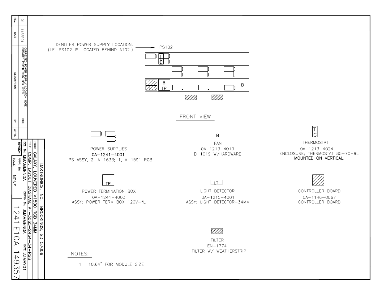 Daktronics AF-3065-34-RGB User Manual | Page 71 / 114