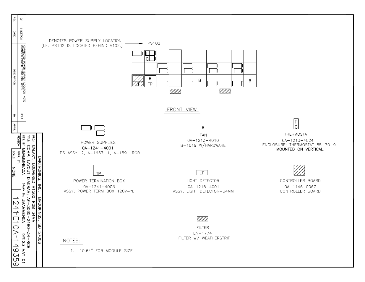 Daktronics AF-3065-34-RGB User Manual | Page 72 / 114