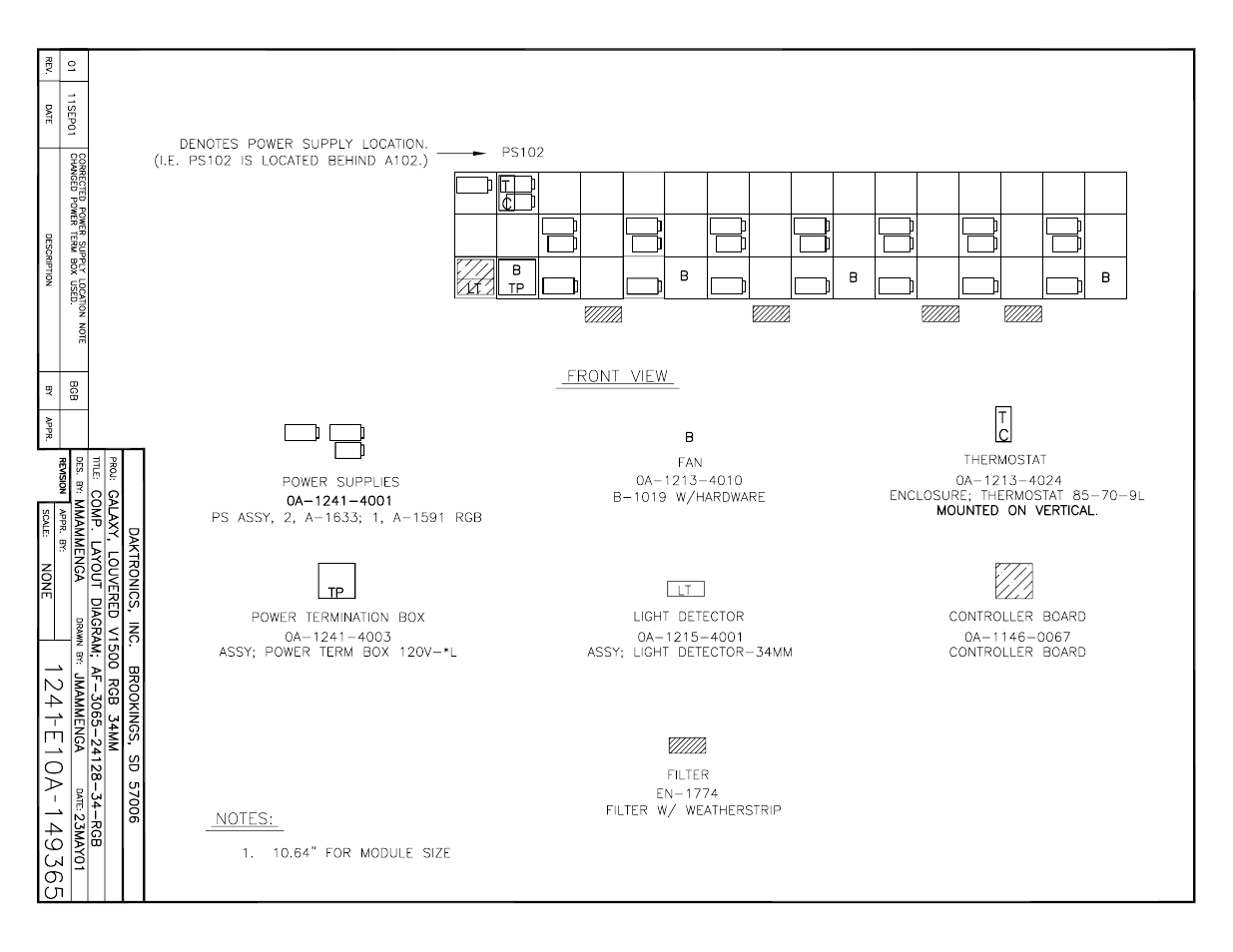 Daktronics AF-3065-34-RGB User Manual | Page 75 / 114