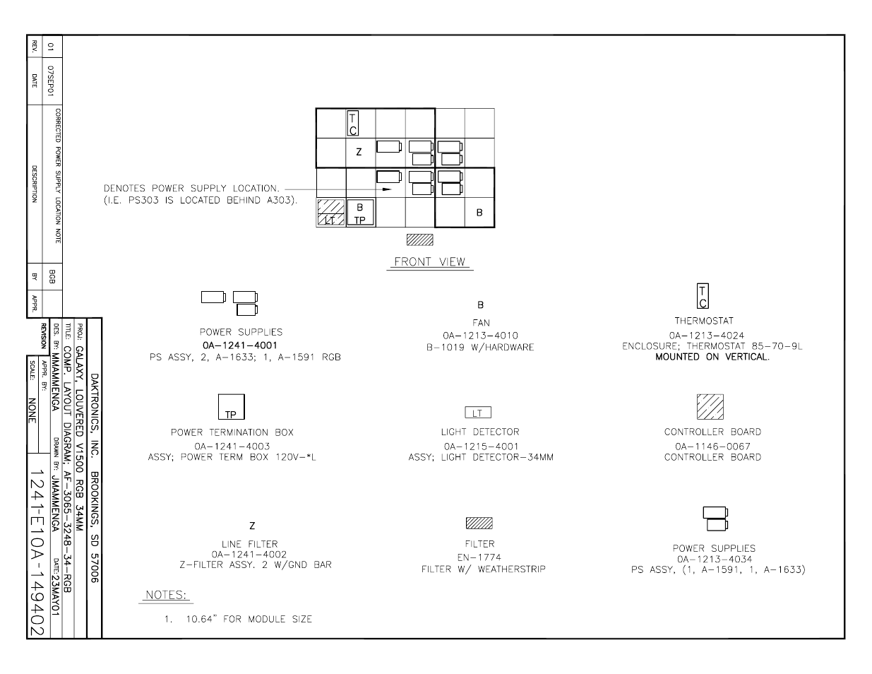 Daktronics AF-3065-34-RGB User Manual | Page 77 / 114