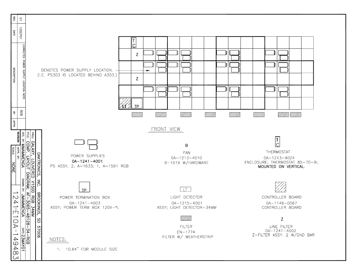 Daktronics AF-3065-34-RGB User Manual | Page 97 / 114