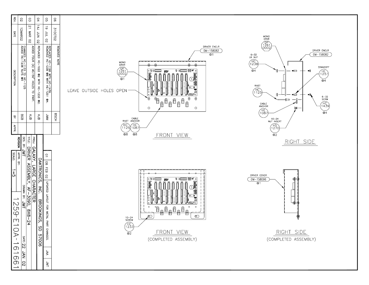 Daktronics AF-3090-89-R,A User Manual | Page 53 / 64