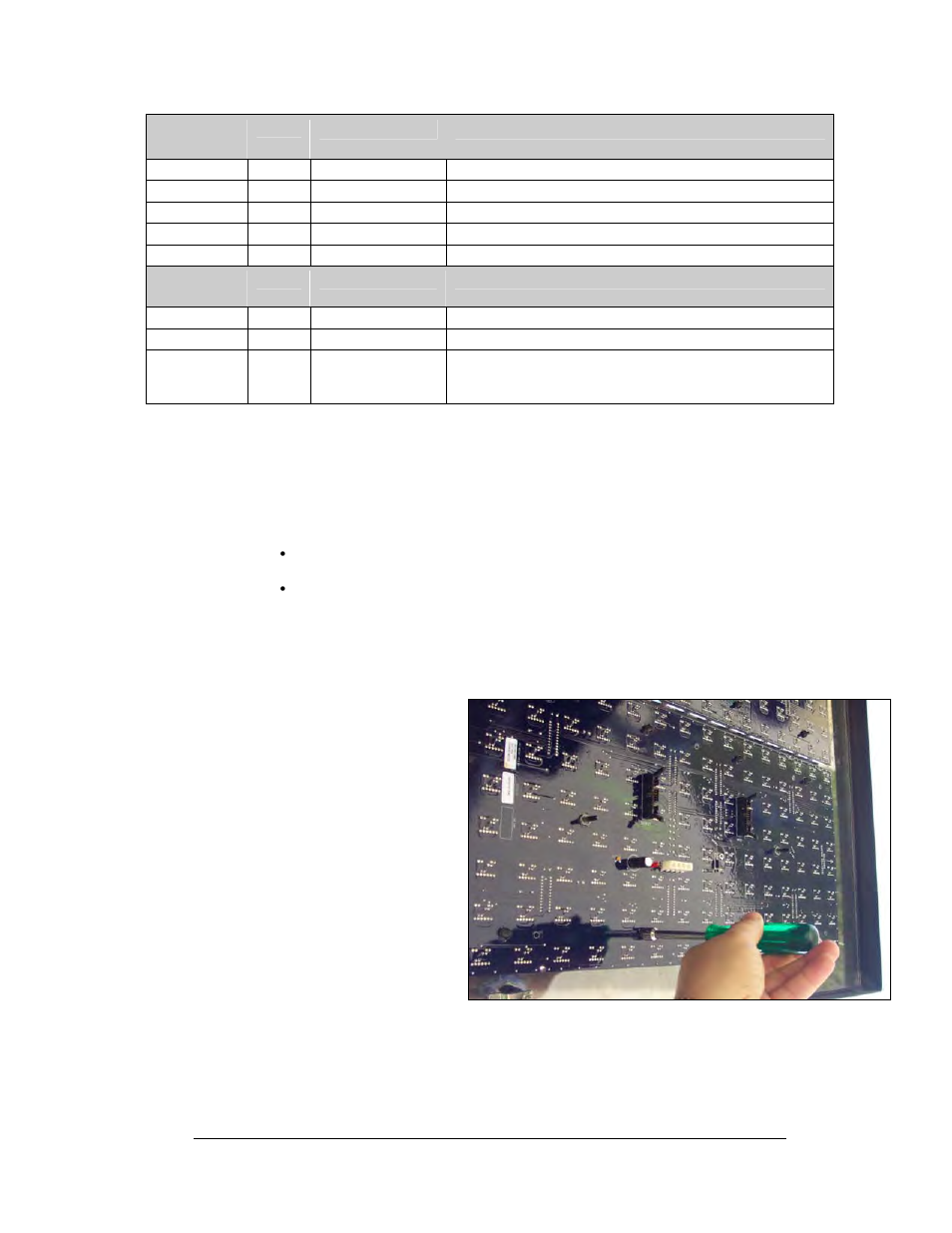 Modules and drivers, Modules and drivers -7, Figure 37: removing a module | Daktronics AF-3112-34-R,A User Manual | Page 43 / 67