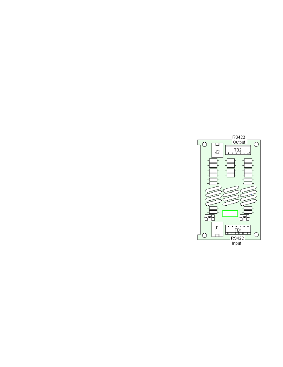 Rs422 surge suppressor, Rs422 surge suppressor -10, Figure 42: surge suppressor, rs422 | Daktronics AF-3150-20-R,A User Manual | Page 48 / 88