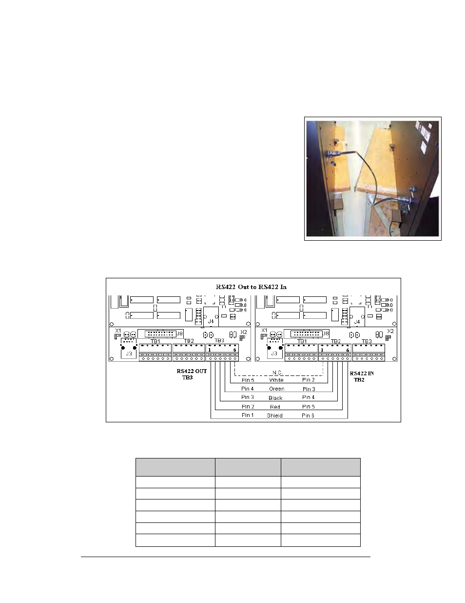 Signal termination between two (or more) signs, Rs422 interconnection, Signal termination between two (or more) signs -16 | Rs422 interconnection -16, Figure 33: display interconnect -16, Figure 34: rs422 interconnection -16, 8 signal termination between two (or more) signs | Daktronics AF-3160-34-R,A User Manual | Page 34 / 90