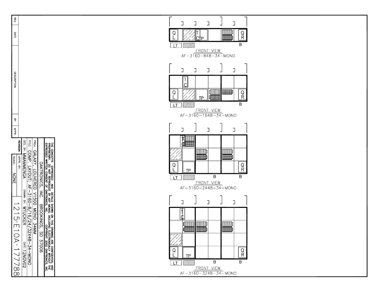 Daktronics AF-3160-34-R,A User Manual | Page 62 / 90