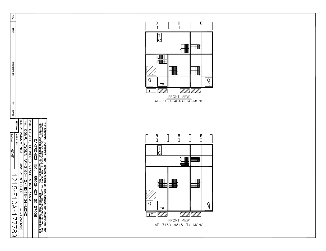 Daktronics AF-3160-34-R,A User Manual | Page 63 / 90