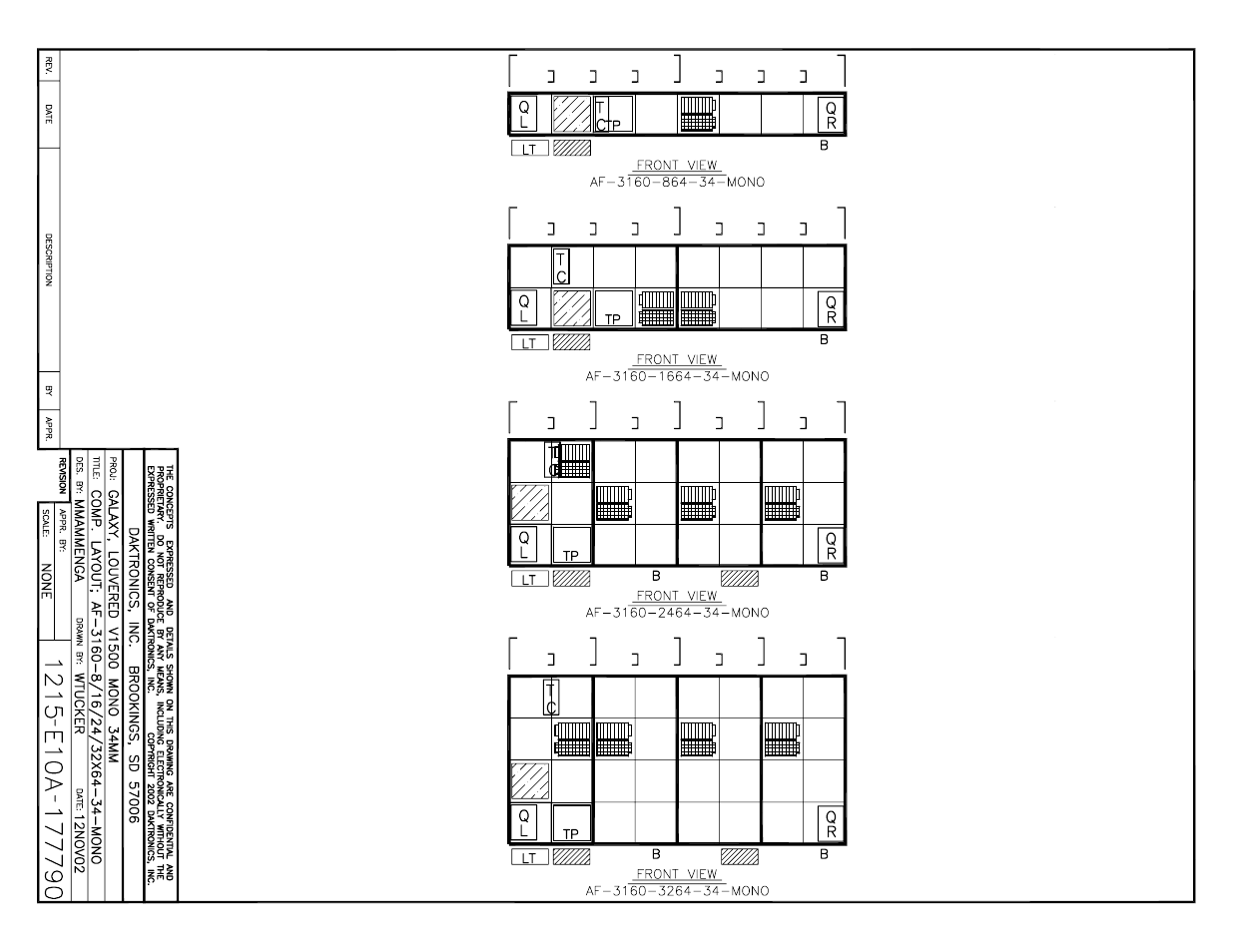 Daktronics AF-3160-34-R,A User Manual | Page 64 / 90