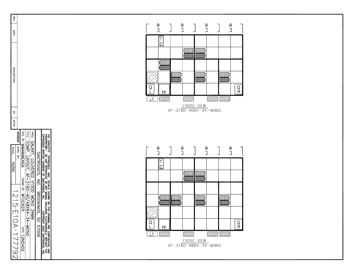 Daktronics AF-3160-34-R,A User Manual | Page 65 / 90