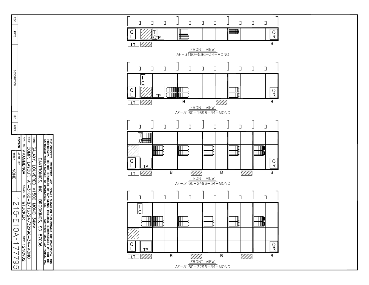 Daktronics AF-3160-34-R,A User Manual | Page 68 / 90