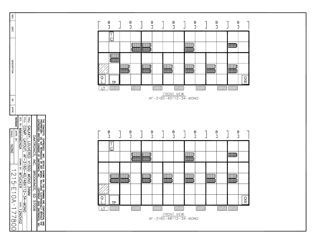 Daktronics AF-3160-34-R,A User Manual | Page 71 / 90