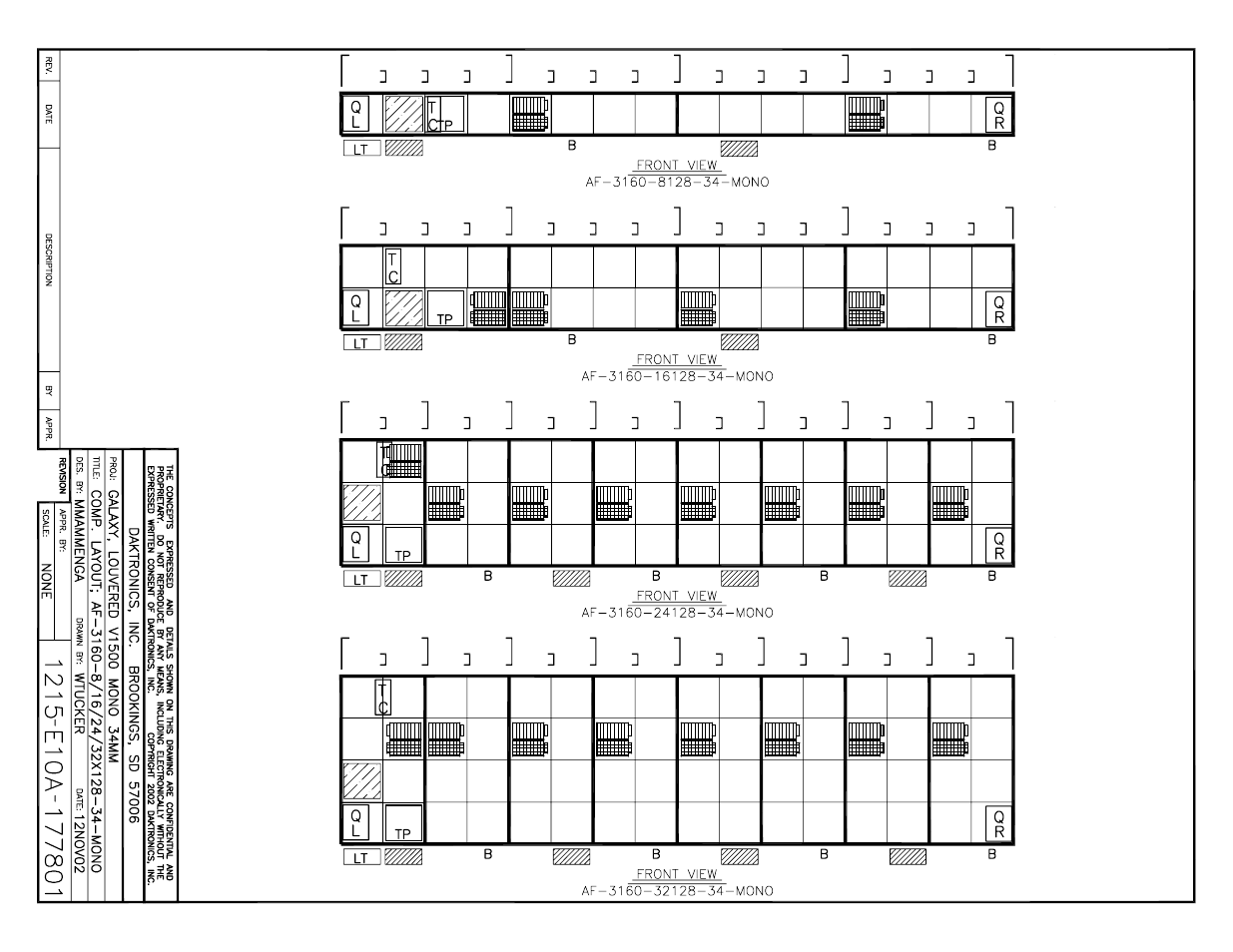 Daktronics AF-3160-34-R,A User Manual | Page 72 / 90