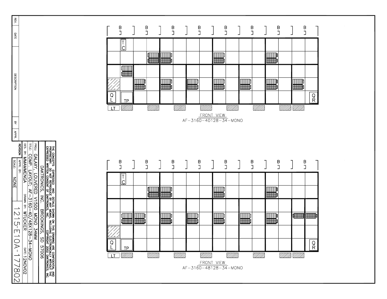 Daktronics AF-3160-34-R,A User Manual | Page 73 / 90