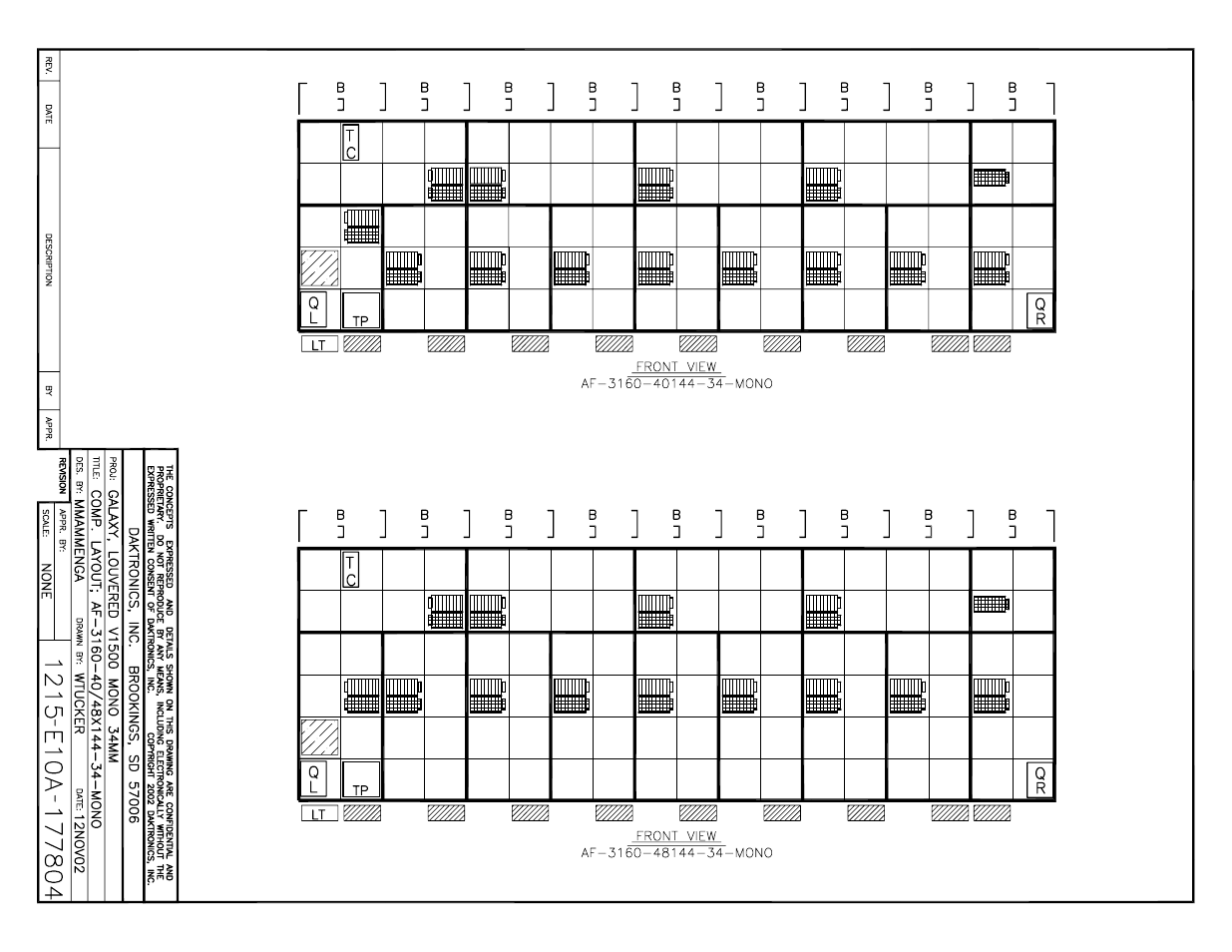 Daktronics AF-3160-34-R,A User Manual | Page 75 / 90