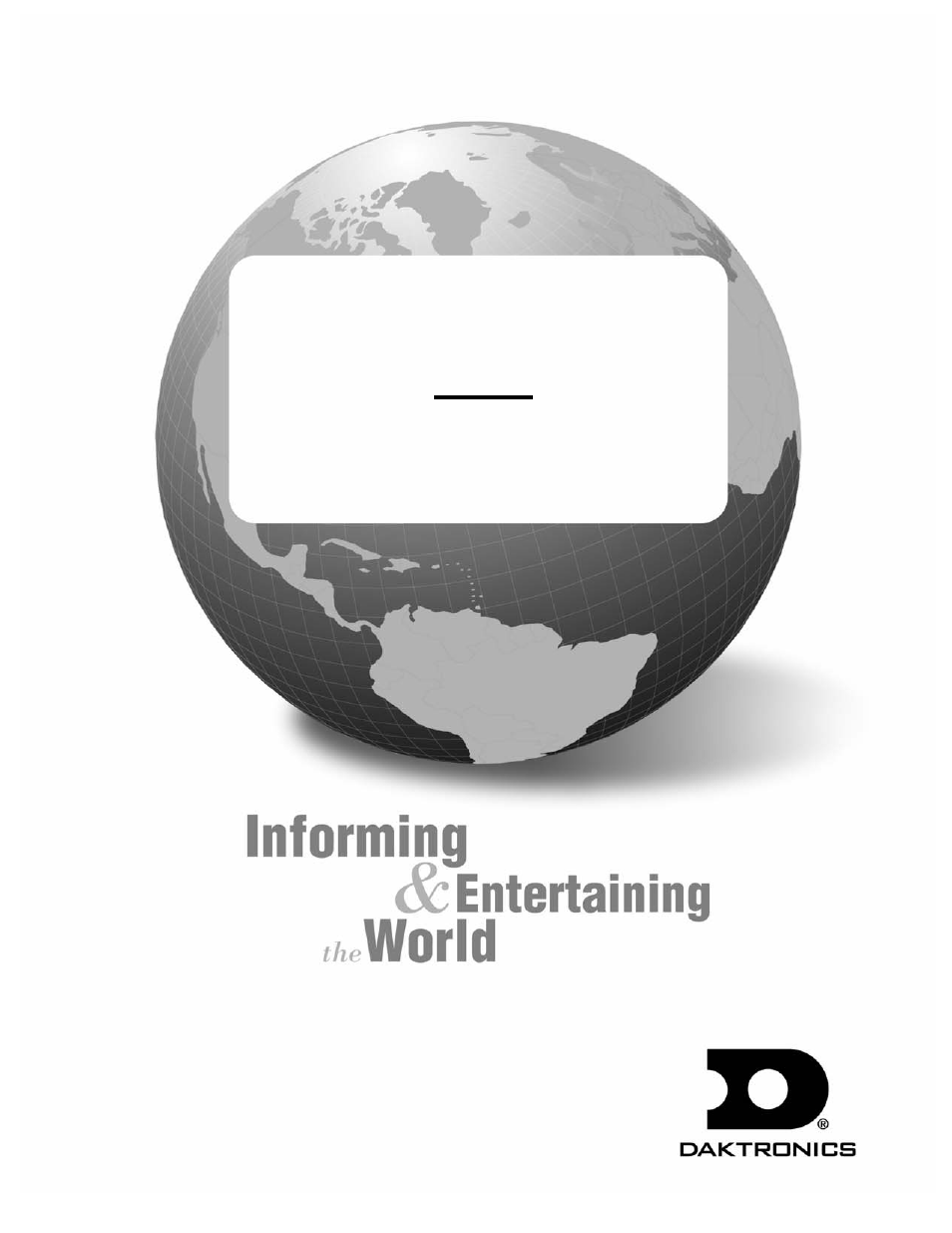 Daktronics AF-3165-34-RGB User Manual | 97 pages