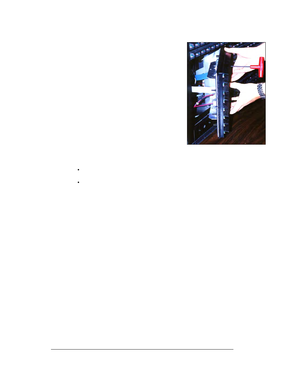 Modules and drivers, Power supplies, Modules and drivers -8 | Power supplies -8, Figure 36: removing a module | Daktronics AF-3165-34-RGB User Manual | Page 50 / 97