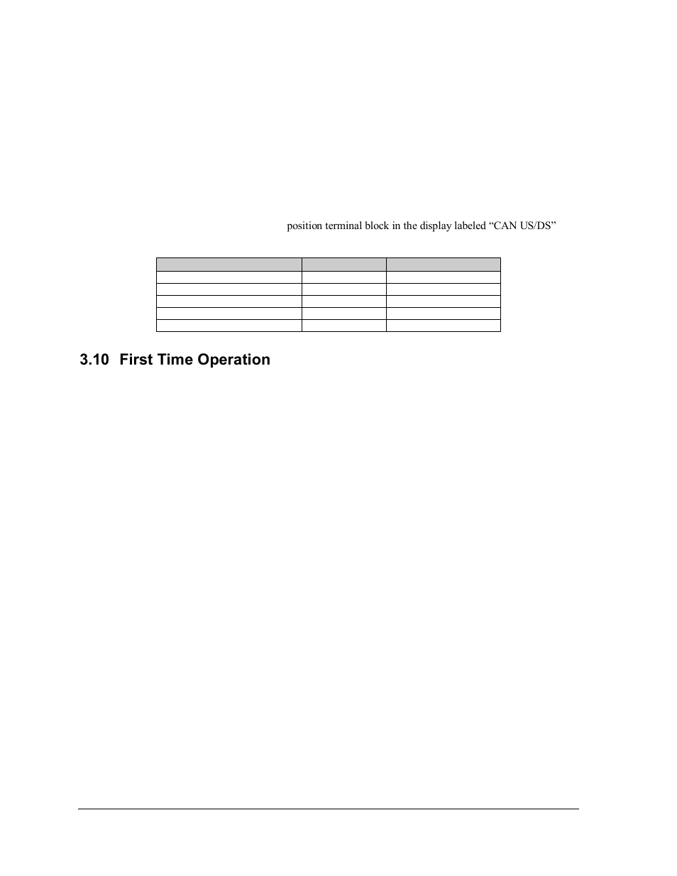 First time operation, 10 first time operation | Daktronics AF-3165-34-RGB User Manual | Page 34 / 85