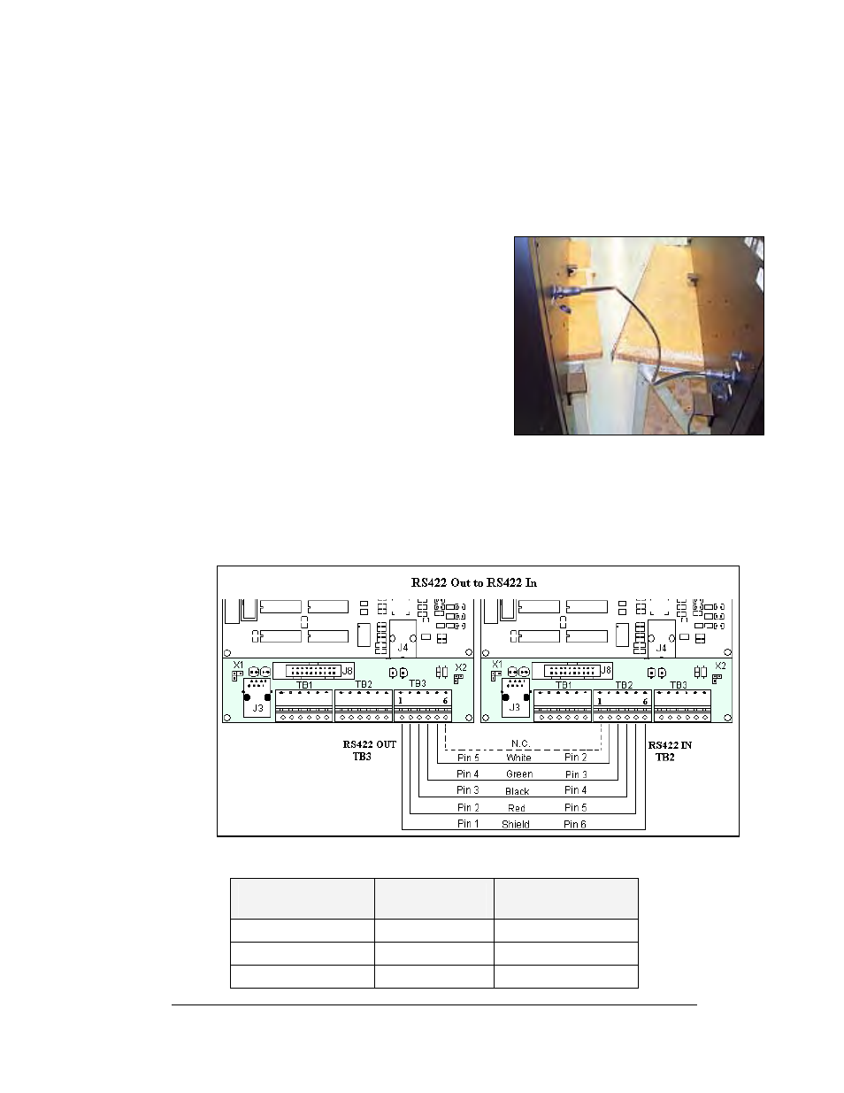 Rs422 interconnection, Rs422 interconnection -16, Figure 35: display interconnect cable | Figure 36: rs422 interconnection | Daktronics AF-3197-89-RGB User Manual | Page 41 / 97