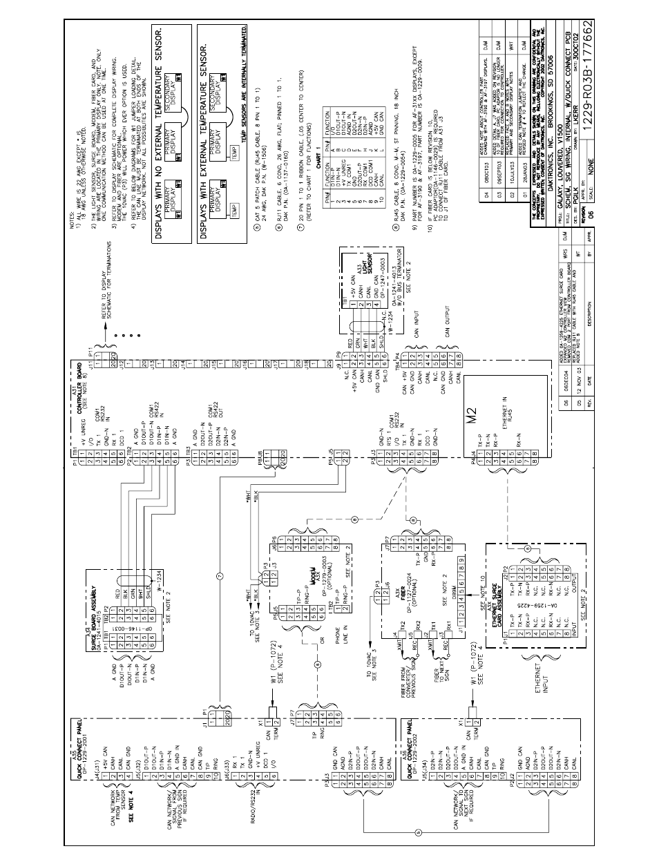 Drawing b-177662 | Daktronics AF-3197-89-RGB User Manual | Page 86 / 97
