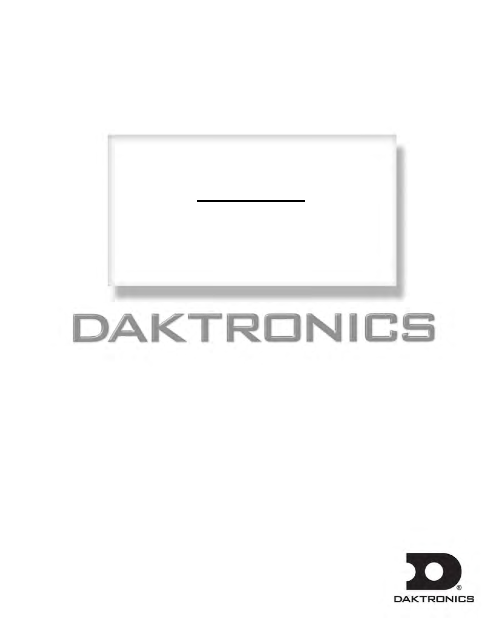 Daktronics AF-3400-64-R,A User Manual | 73 pages