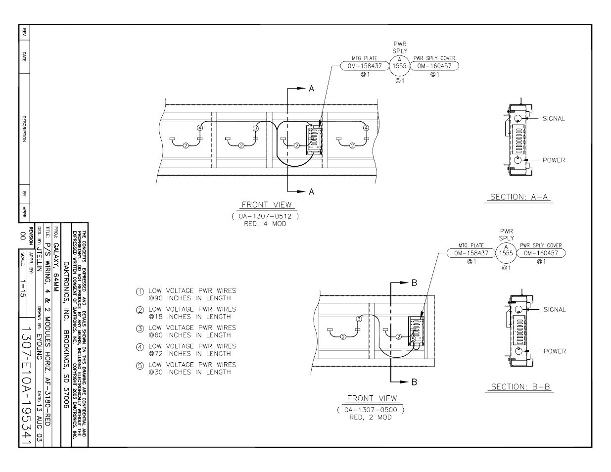 Daktronics AF-3400-64-R,A User Manual | Page 51 / 73