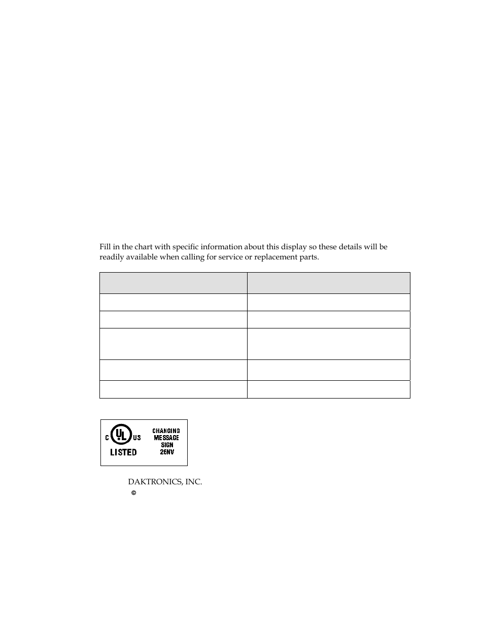 Daktronics AF-3700-20 RGB User Manual | Page 3 / 87