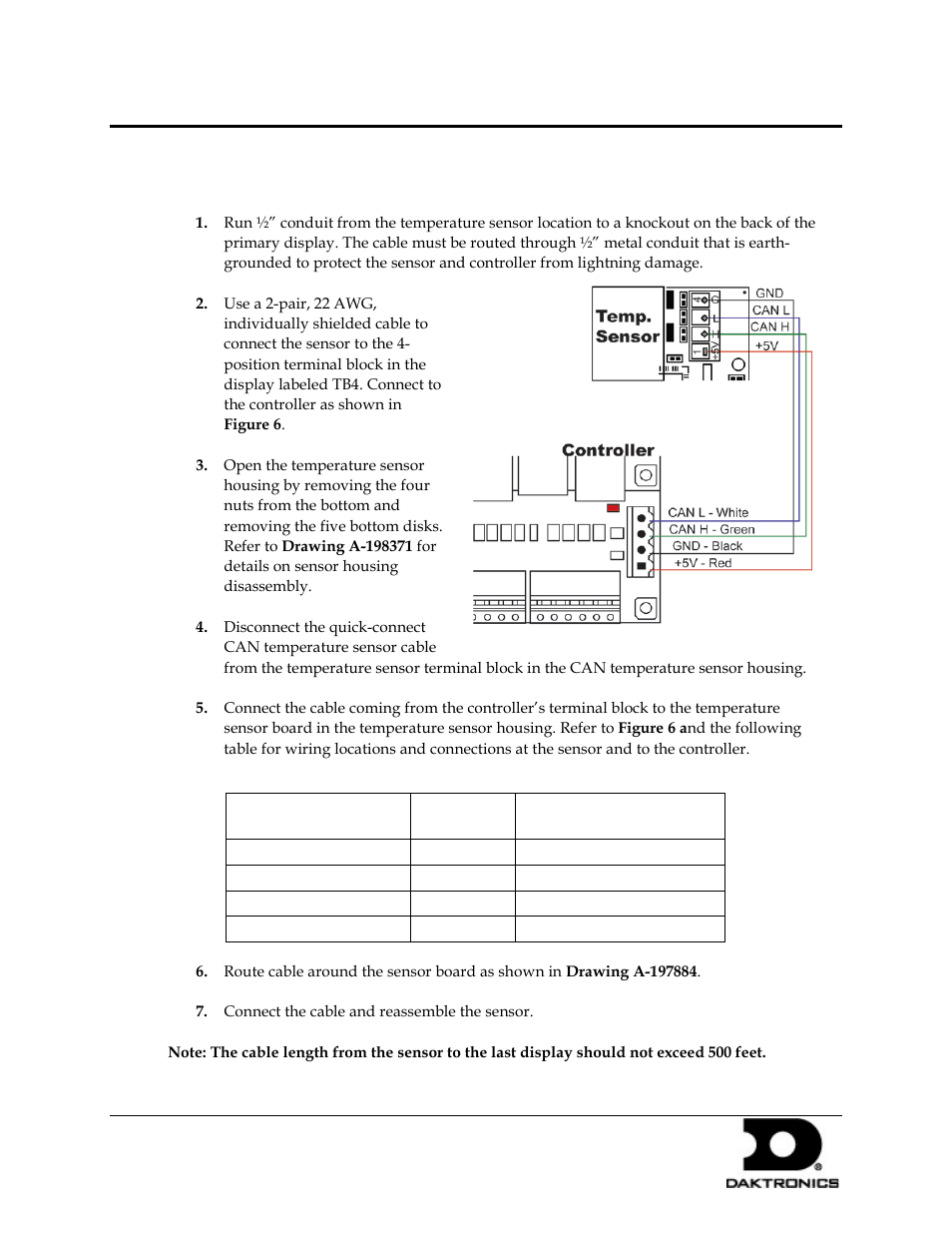 Daktronics AF-3700-20 RGB User Manual | Page 82 / 87