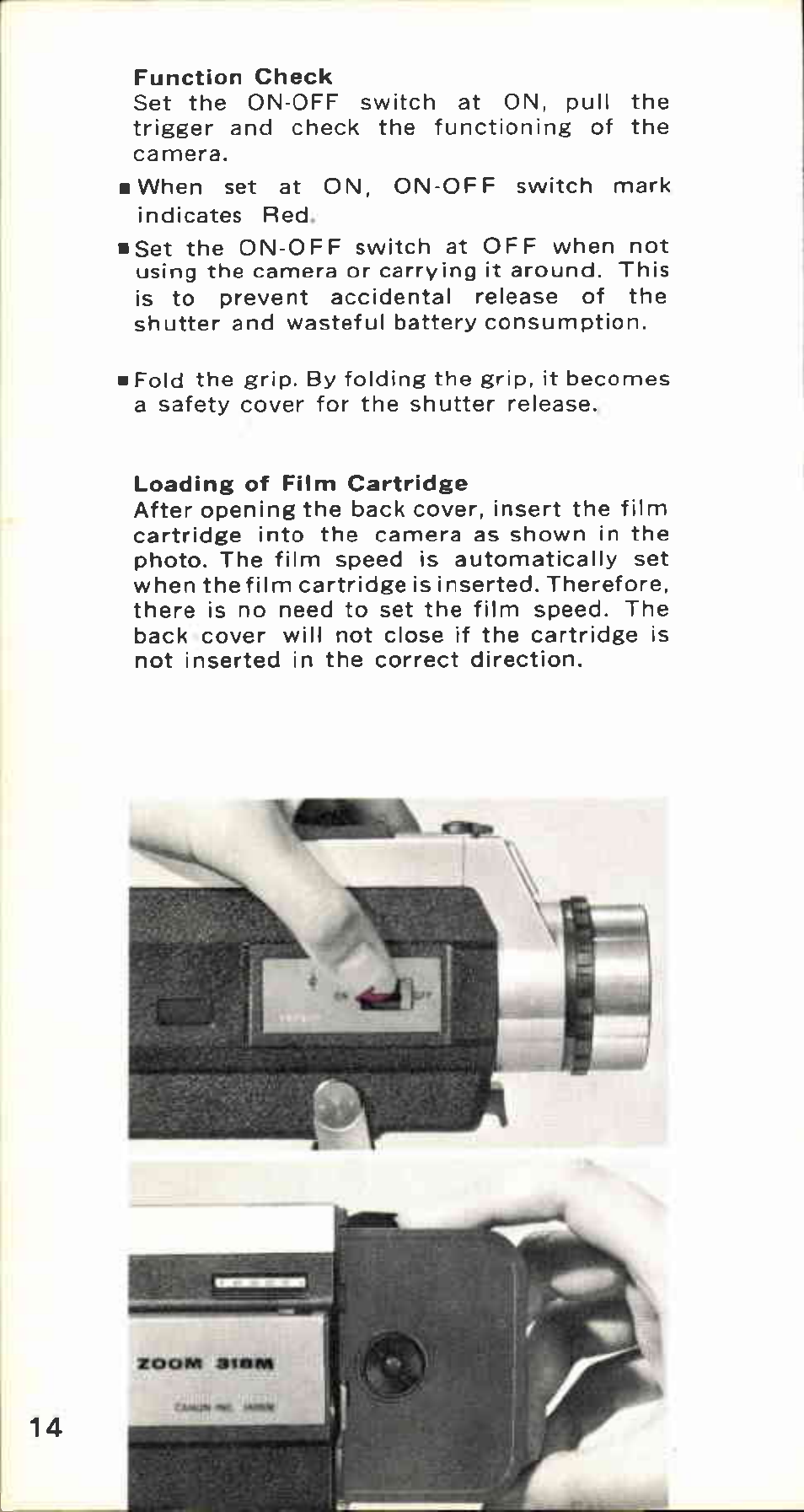 Canon 318 M User Manual | Page 14 / 28