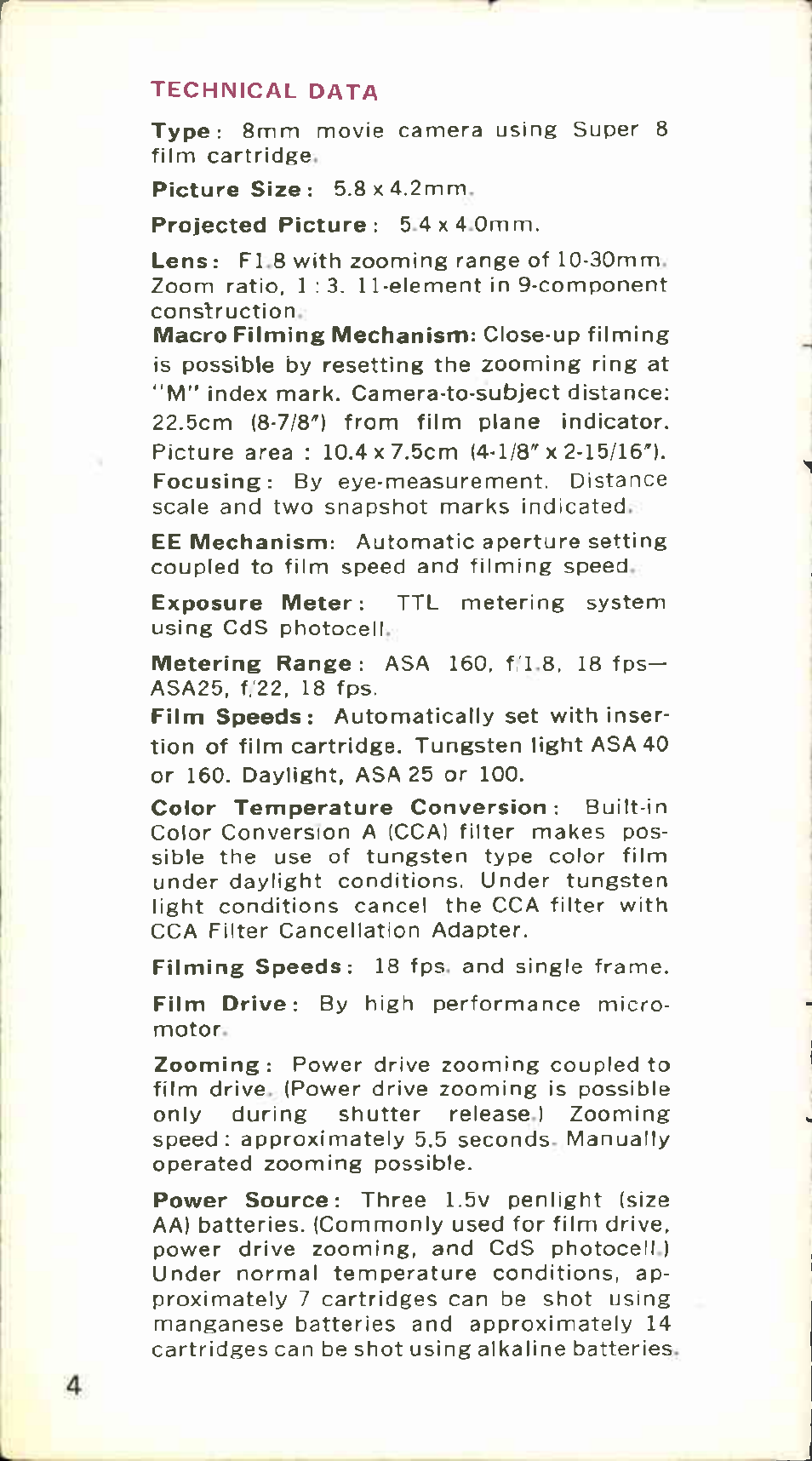 Canon 318 M User Manual | Page 4 / 28