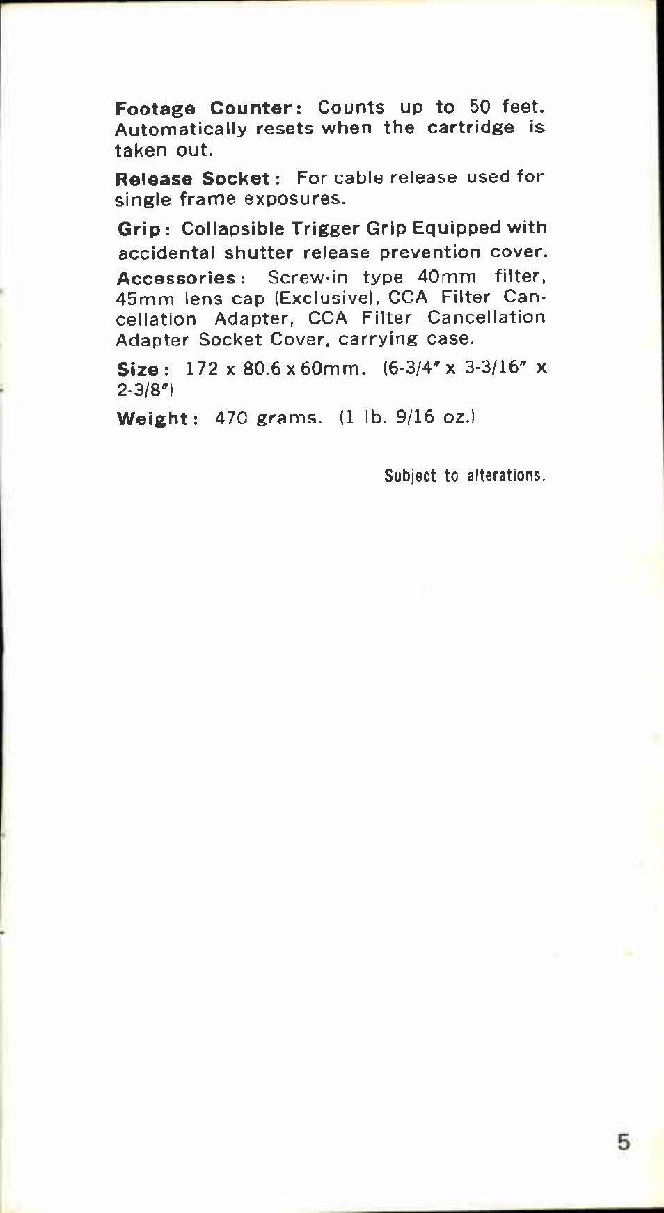 Canon 318 M User Manual | Page 5 / 28