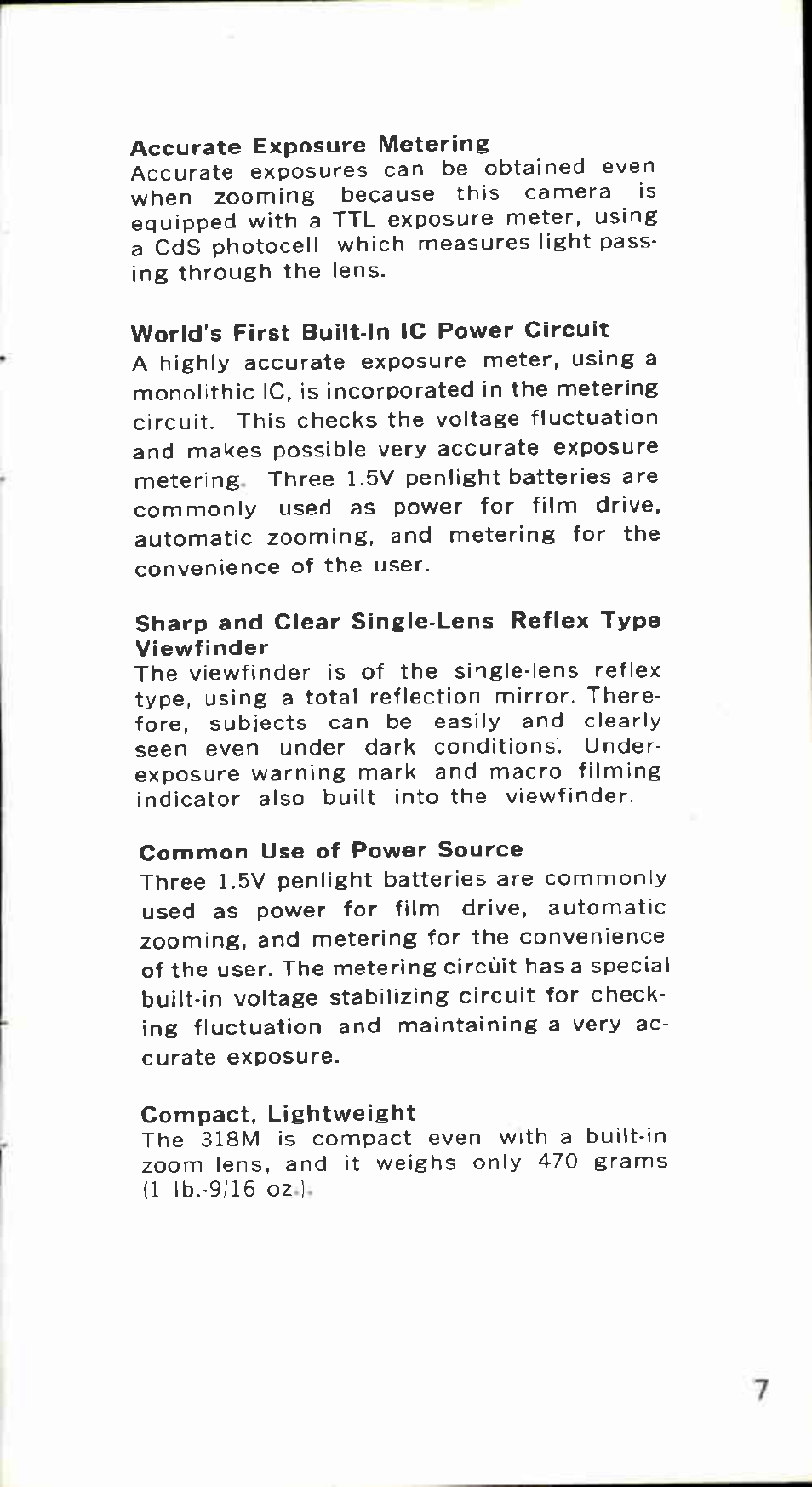 Canon 318 M User Manual | Page 7 / 28