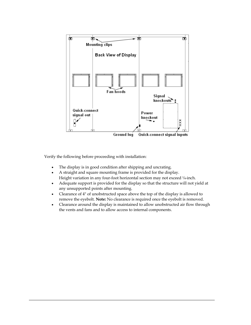 Daktronics AF-3700-34 RGB User Manual | Page 10 / 66