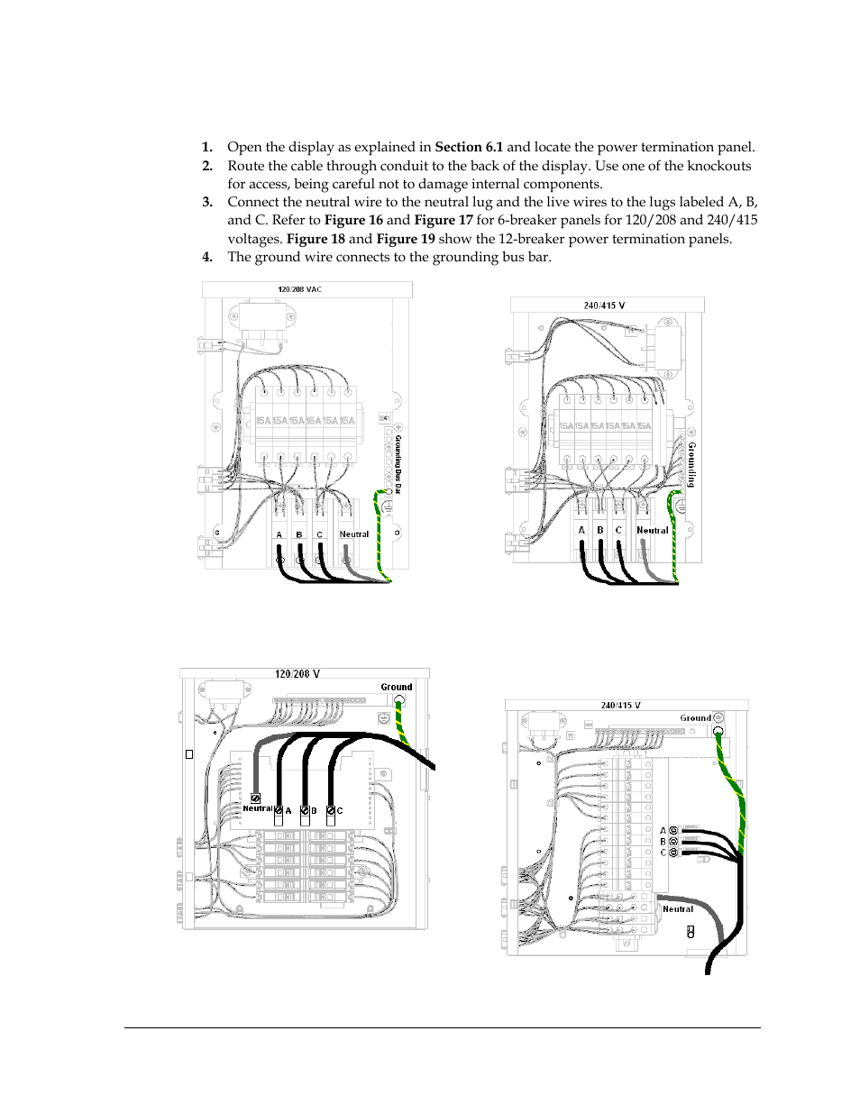 Daktronics AF-3700-34 RGB User Manual | Page 19 / 66