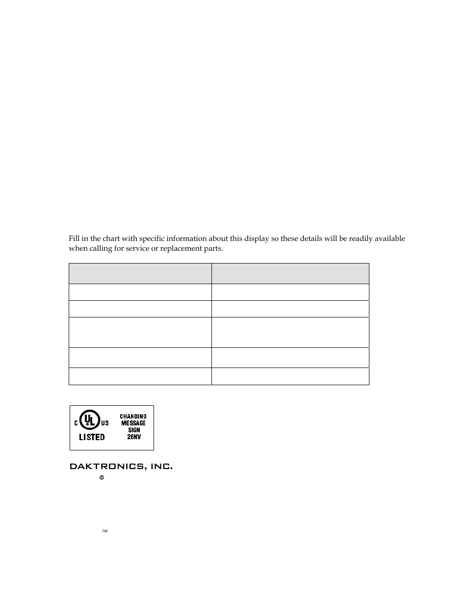 Daktronics, inc | Daktronics AF-3700-34 RGB User Manual | Page 2 / 66