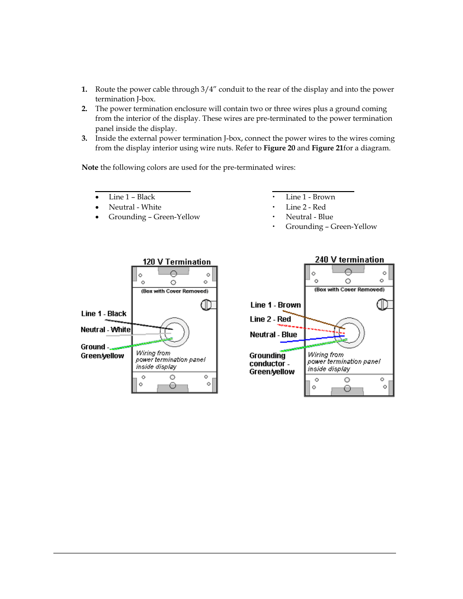 Daktronics AF-3700-34 RGB User Manual | Page 20 / 66