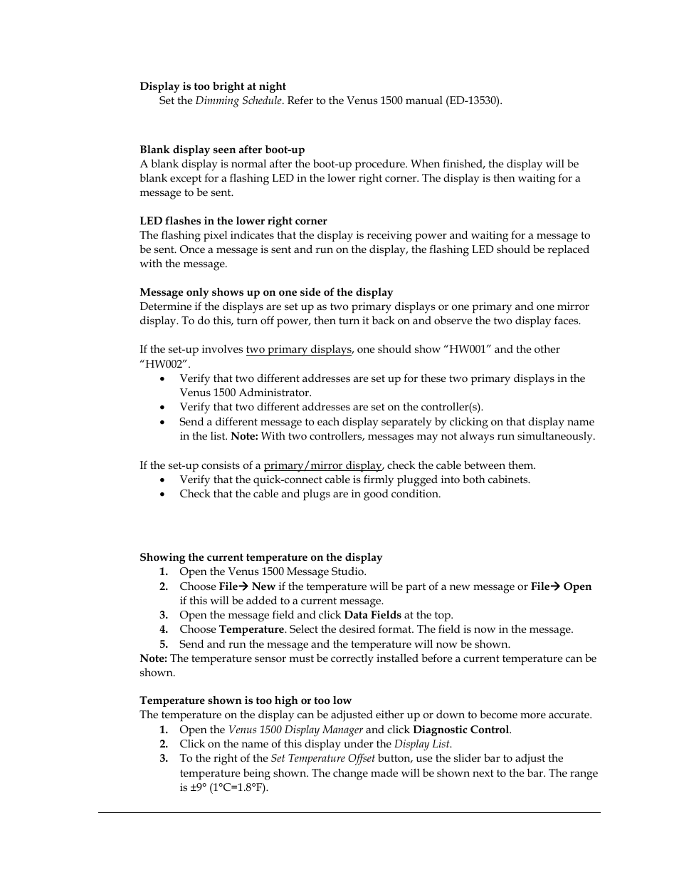 Daktronics AF-3700-34 RGB User Manual | Page 39 / 66