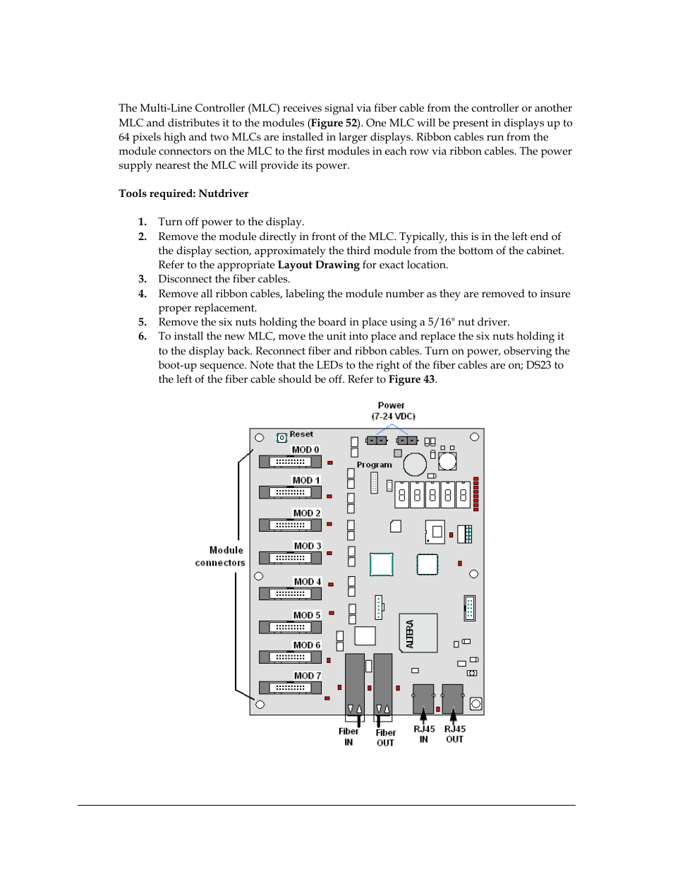 Daktronics AF-3700-34 RGB User Manual | Page 46 / 66