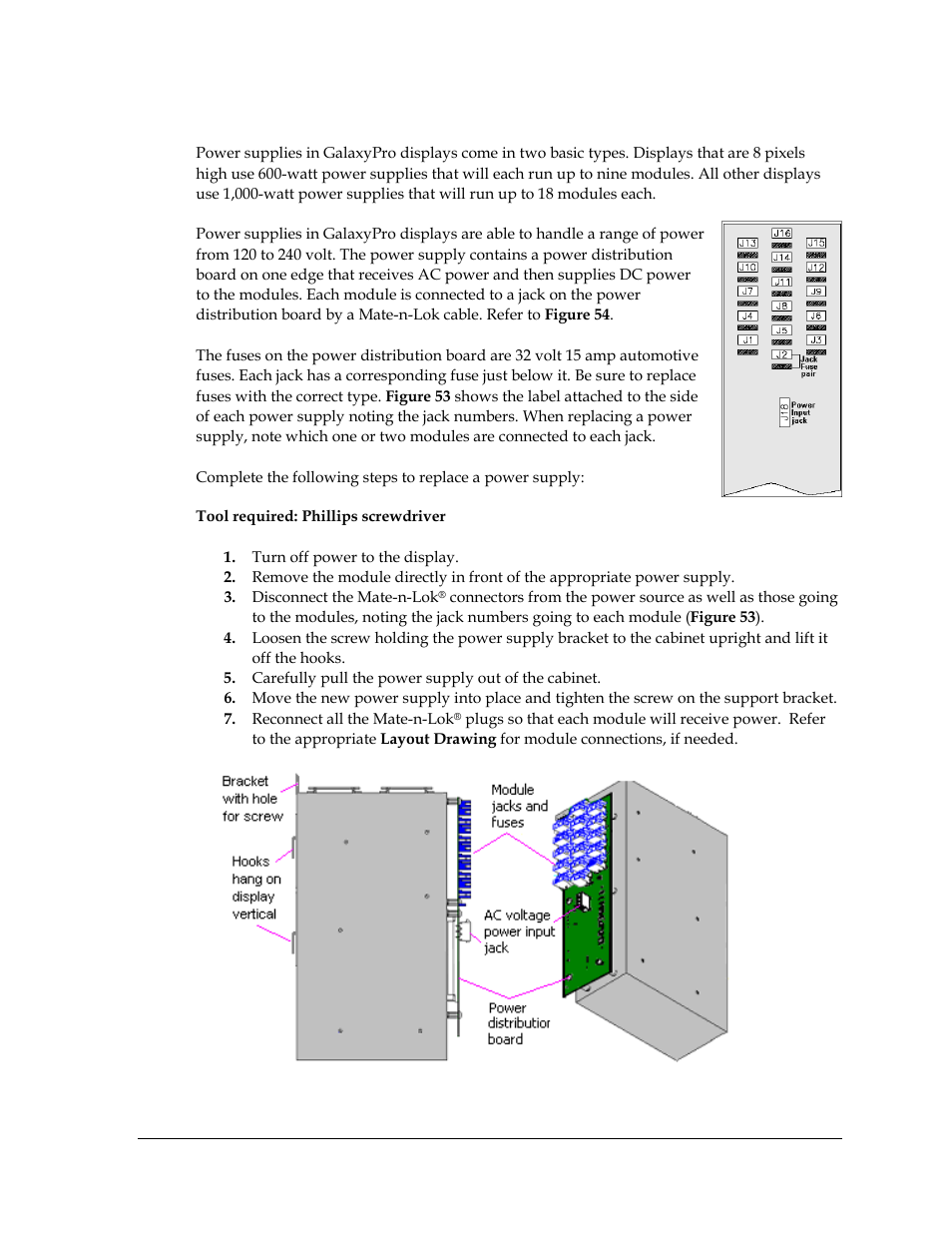 Daktronics AF-3700-34 RGB User Manual | Page 47 / 66