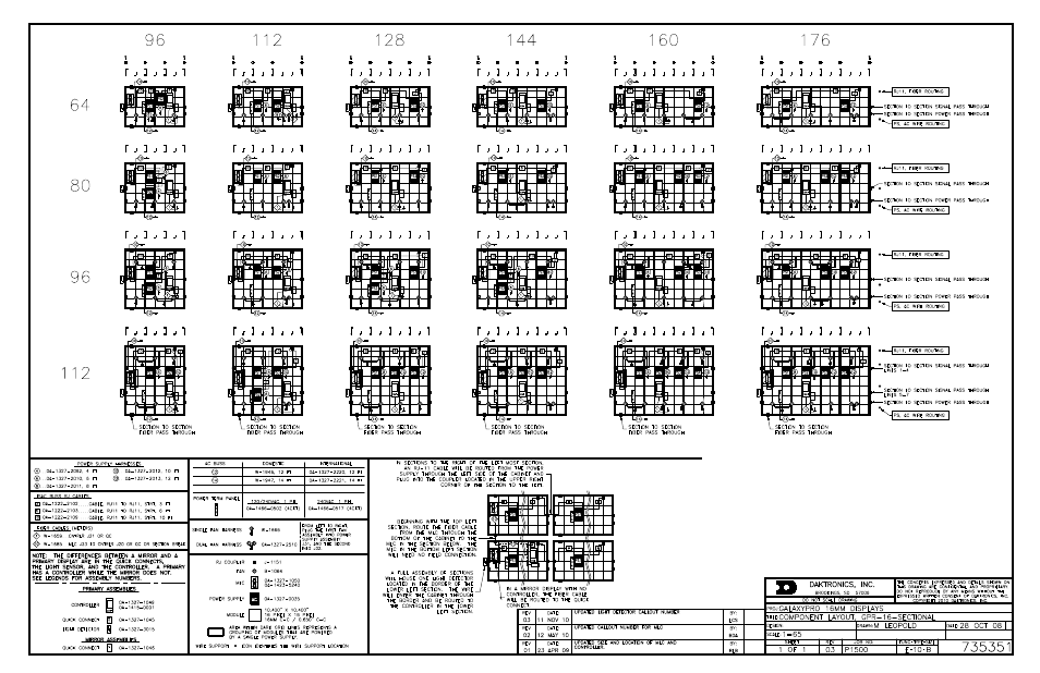 Daktronics GPR-12EV-RGB User Manual | Page 57 / 70