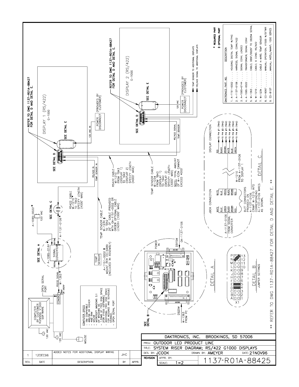 Daktronics G-1000-34-R User Manual | Page 23 / 48