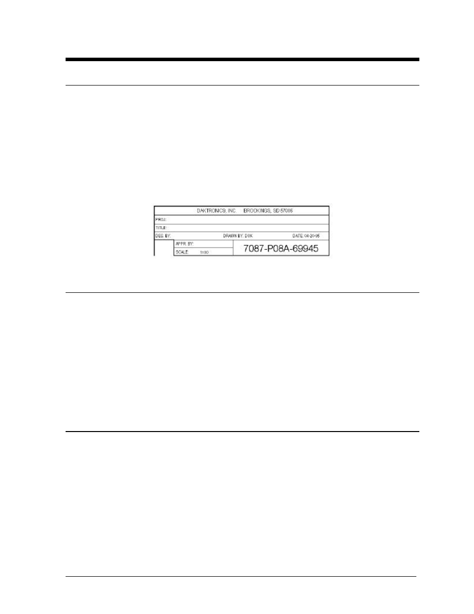 Section 1: introduction | Daktronics G-100-7.6-R User Manual | Page 5 / 22