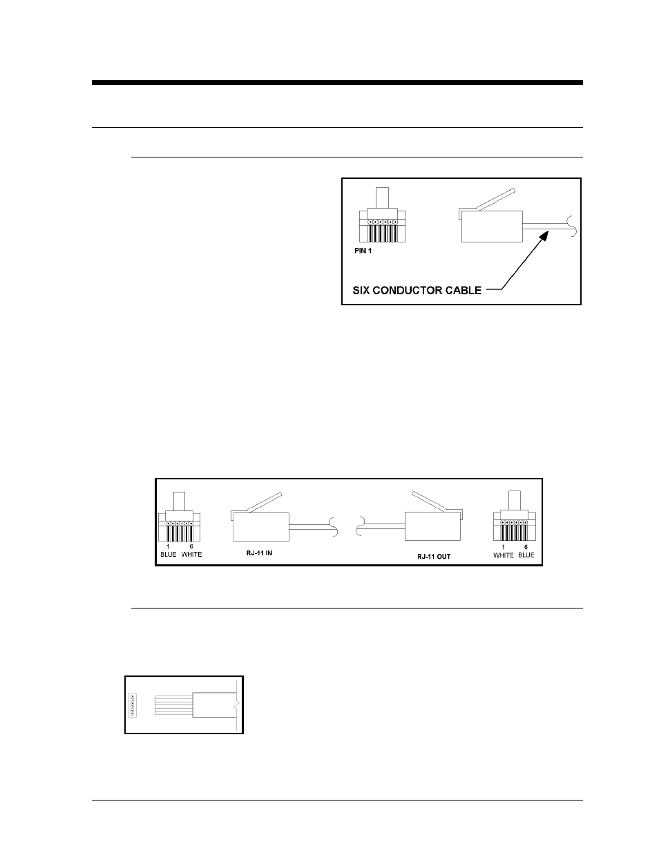 Section 3 : electrical installation, 1 signal, 1 cables | 2 installing an rj-11 connector, Section 3, Electrical installation -1, 1signal -1, 1cables -1, 2 installing an rj-11 connector -1 | Daktronics G-100-7.6-R User Manual | Page 15 / 31