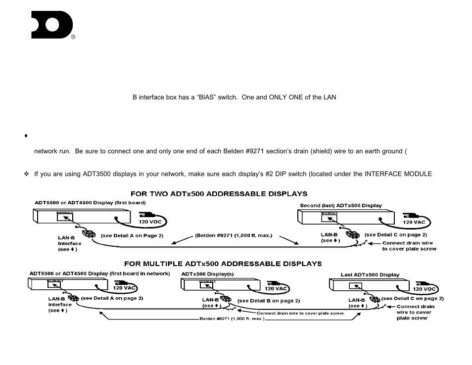 Daktronics, inc | Daktronics Labelle GL100 User Manual | Page 2 / 4