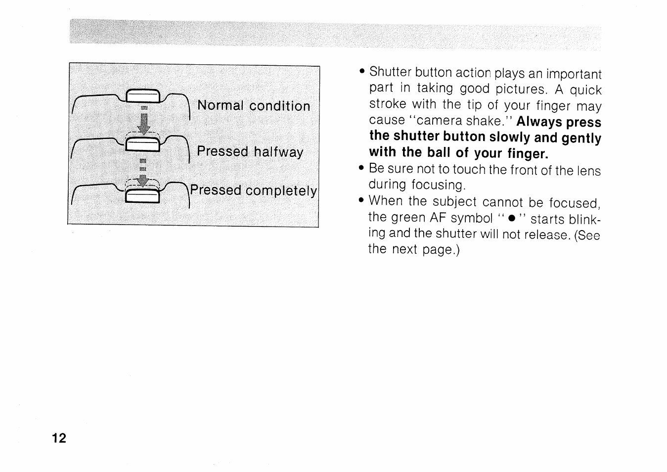 Canon EOS 1000 F User Manual | Page 12 / 102