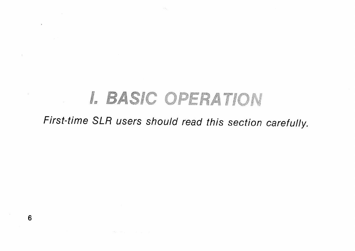 Canon EOS 1000 F User Manual | Page 6 / 102