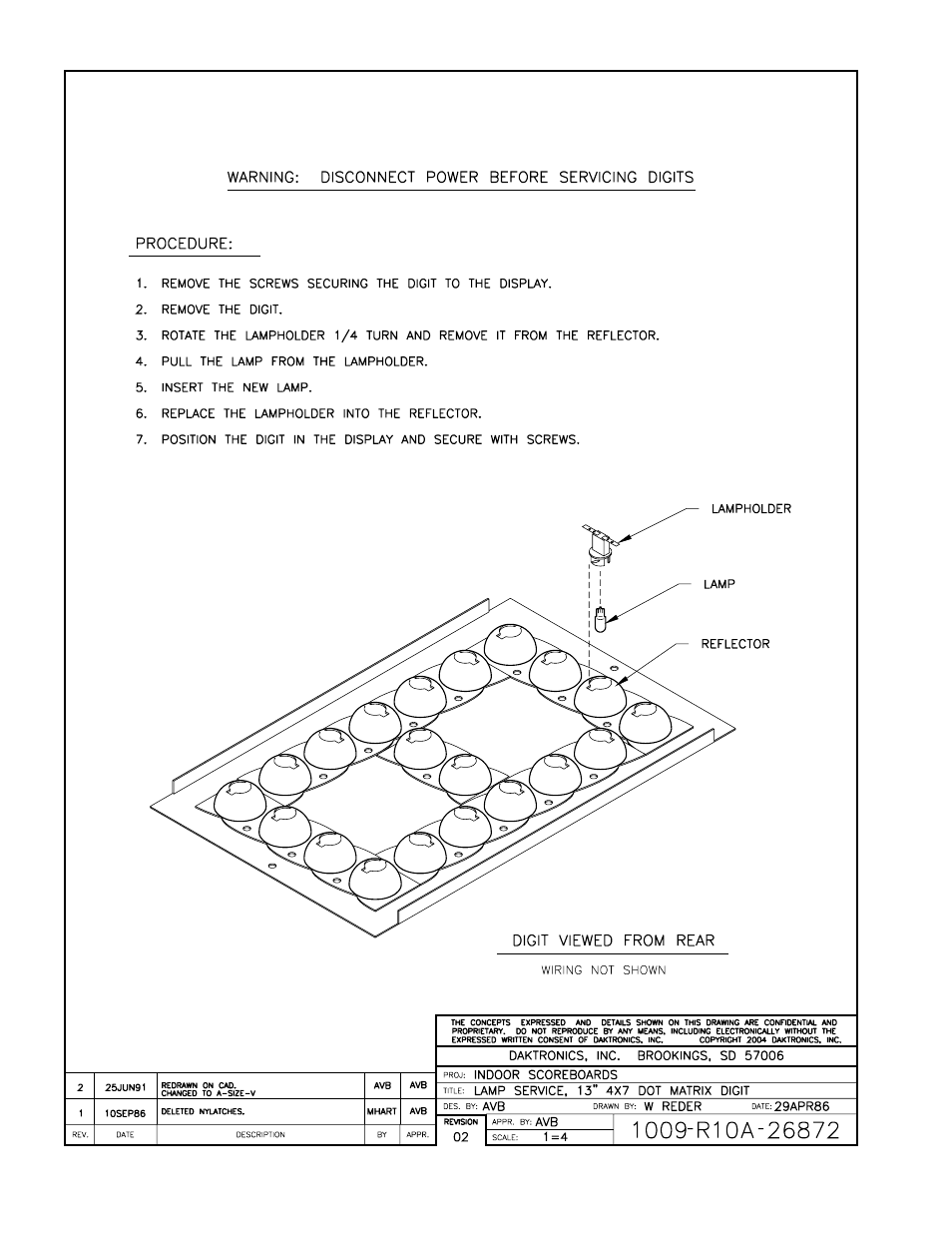 Daktronics H-813S User Manual | Page 24 / 35
