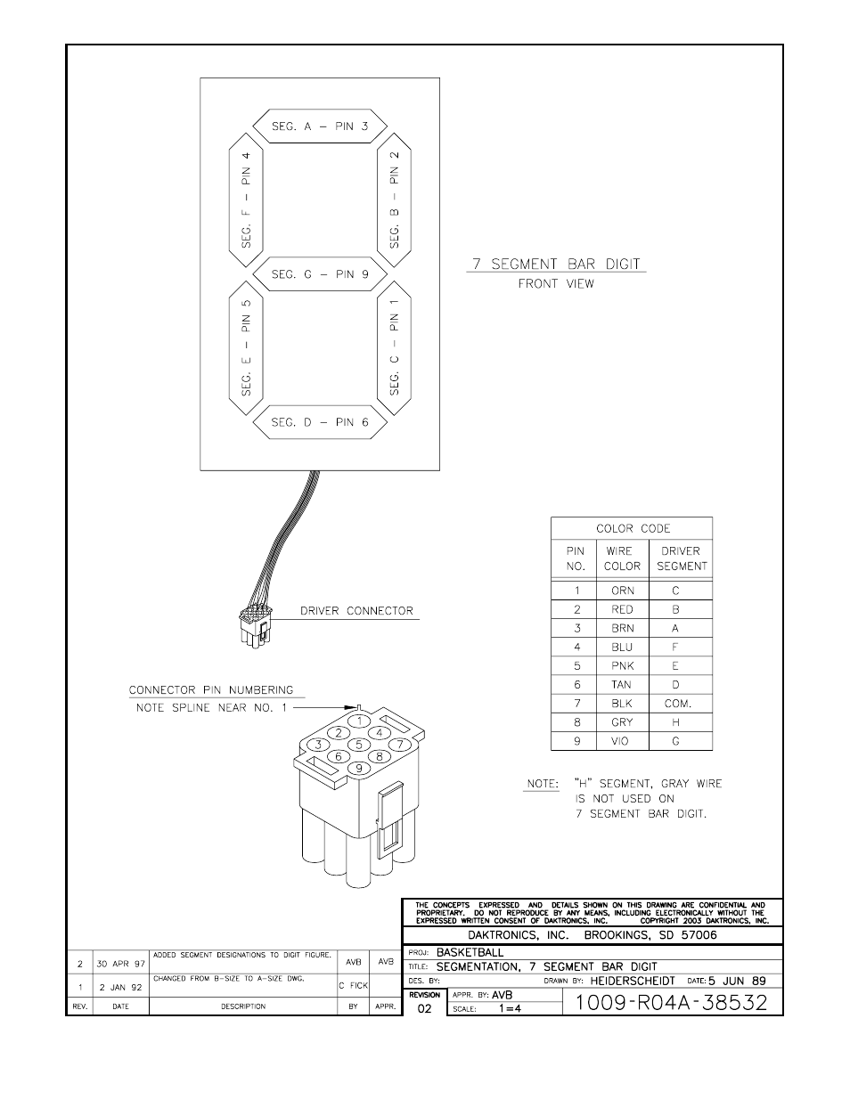 Daktronics H-813S User Manual | Page 28 / 35